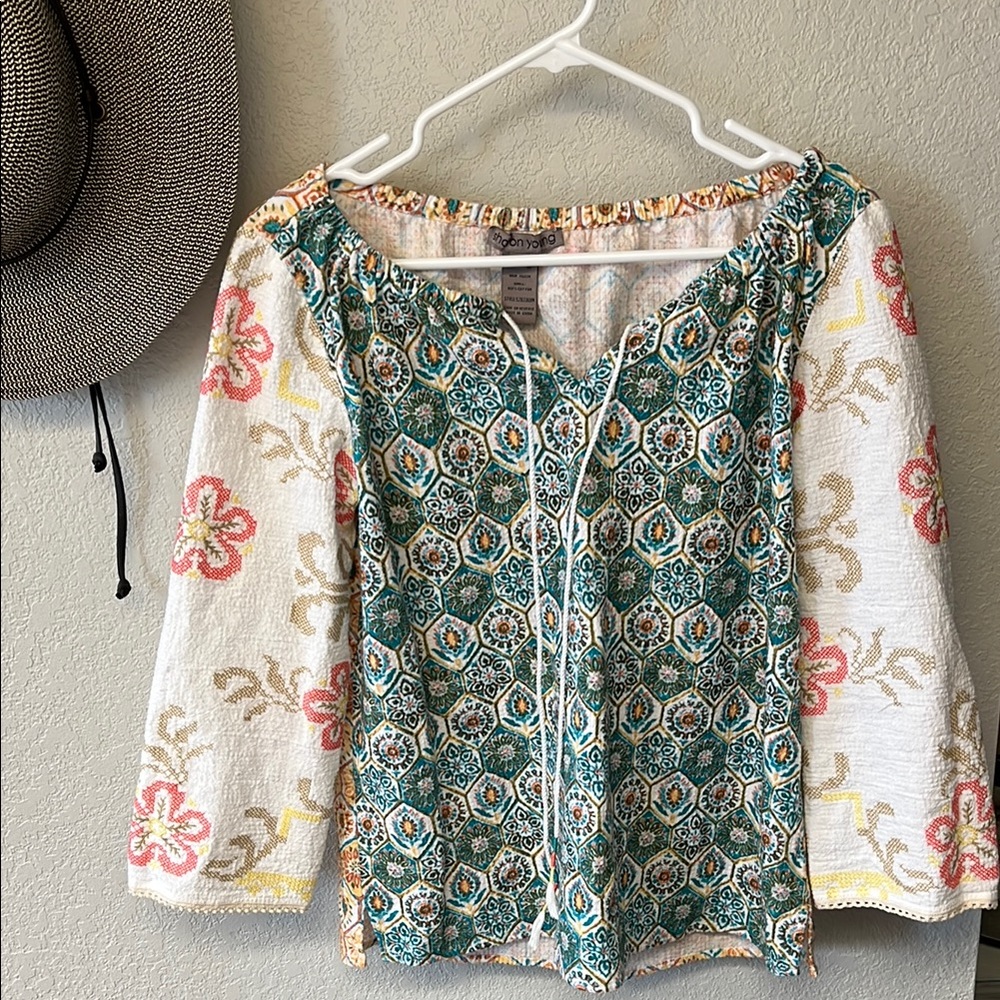 Sharon Young Boho Top